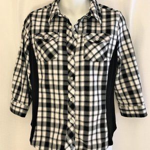 Alison Daley | Plaid Top (Petite)